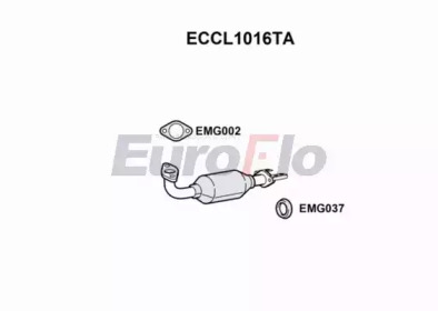 Катализатор (EuroFlo: ECCL1016TA)