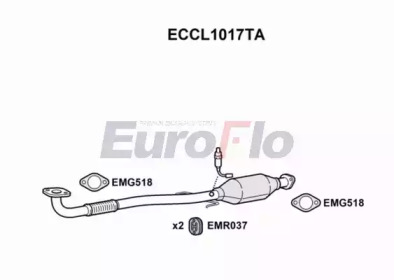 Катализатор (EuroFlo: ECCL1017TA)