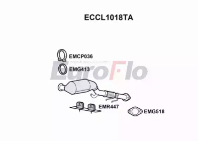 Катализатор (EuroFlo: ECCL1018TA)