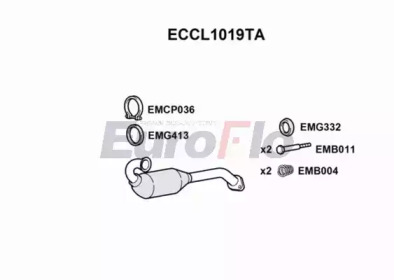 Катализатор (EuroFlo: ECCL1019TA)