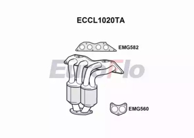 Катализатор (EuroFlo: ECCL1020TA)