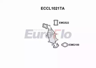 Катализатор (EuroFlo: ECCL1021TA)