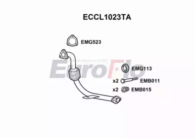 Катализатор (EuroFlo: ECCL1023TA)