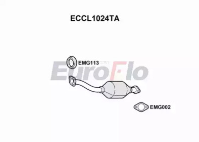 Катализатор (EuroFlo: ECCL1024TA)