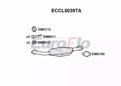 Катализатор (EuroFlo: ECCL5039TA)