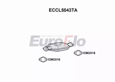 Катализатор (EuroFlo: ECCL5043TA)