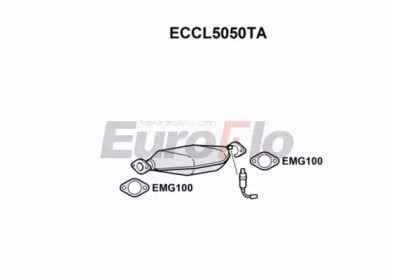 Катализатор (EuroFlo: ECCL5050TA)