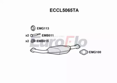 Катализатор (EuroFlo: ECCL5065TA)