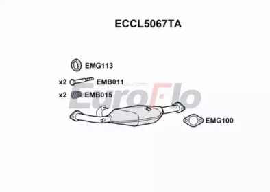 Катализатор (EuroFlo: ECCL5067TA)