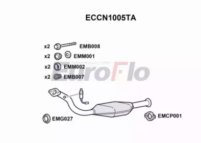 Катализатор (EuroFlo: ECCN1005TA)