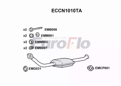 Катализатор (EuroFlo: ECCN1010TA)