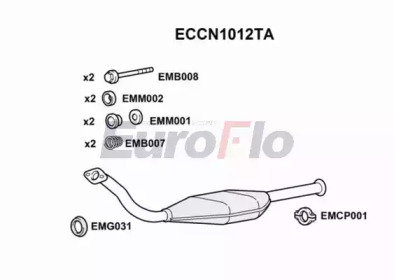 Катализатор (EuroFlo: ECCN1012TA)