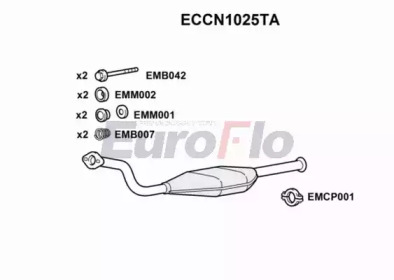 Катализатор (EuroFlo: ECCN1025TA)