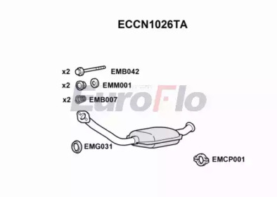 Катализатор (EuroFlo: ECCN1026TA)