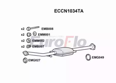 Катализатор (EuroFlo: ECCN1034TA)