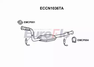 Катализатор (EuroFlo: ECCN1036TA)