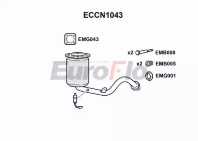 Катализатор (EuroFlo: ECCN1043)