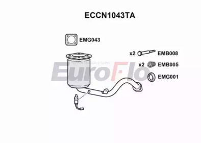 Катализатор (EuroFlo: ECCN1043TA)