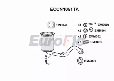 Катализатор (EuroFlo: ECCN1051TA)