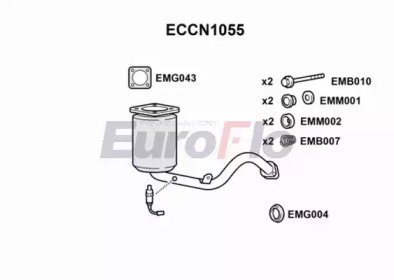 Катализатор (EuroFlo: ECCN1055)