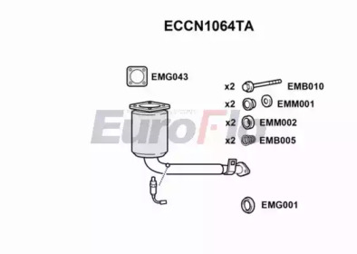 Катализатор (EuroFlo: ECCN1064TA)