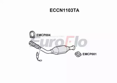 Катализатор (EuroFlo: ECCN1103TA)