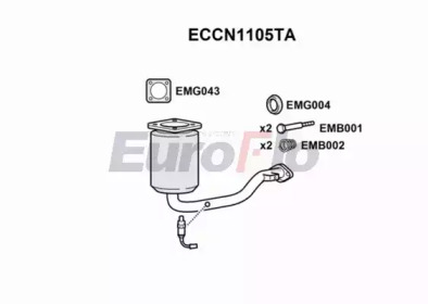 Катализатор (EuroFlo: ECCN1105TA)