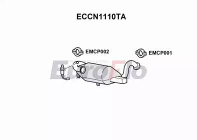 Катализатор (EuroFlo: ECCN1110TA)