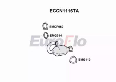 Катализатор (EuroFlo: ECCN1116TA)