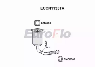 Катализатор (EuroFlo: ECCN1135TA)