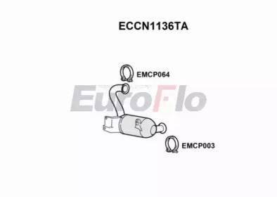 Катализатор (EuroFlo: ECCN1136TA)