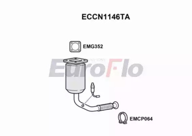 Катализатор (EuroFlo: ECCN1146TA)