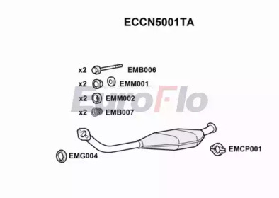 Катализатор (EuroFlo: ECCN5001TA)