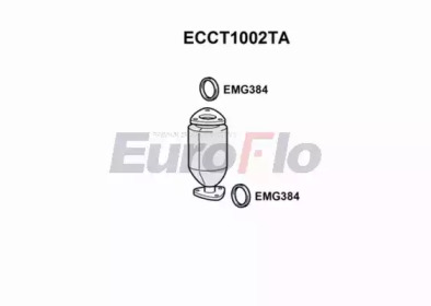 Катализатор (EuroFlo: ECCT1002TA)