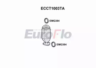 Катализатор (EuroFlo: ECCT1003TA)