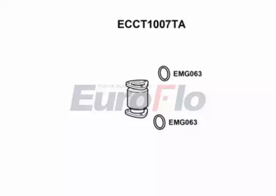 Катализатор (EuroFlo: ECCT1007TA)