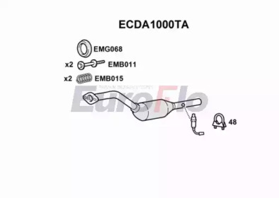 Катализатор (EuroFlo: ECDA1000TA)