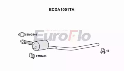 Катализатор (EuroFlo: ECDA1001TA)