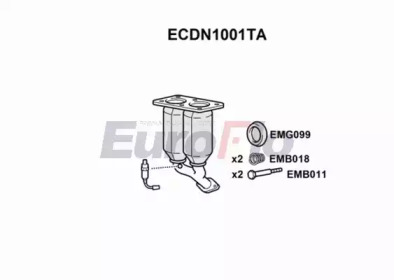 Катализатор (EuroFlo: ECDN1001TA)