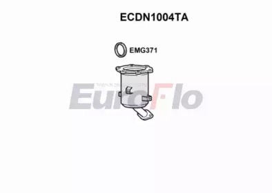 Катализатор (EuroFlo: ECDN1004TA)