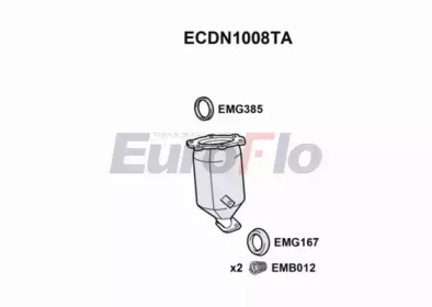 Катализатор (EuroFlo: ECDN1008TA)