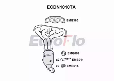 Катализатор (EuroFlo: ECDN1010TA)