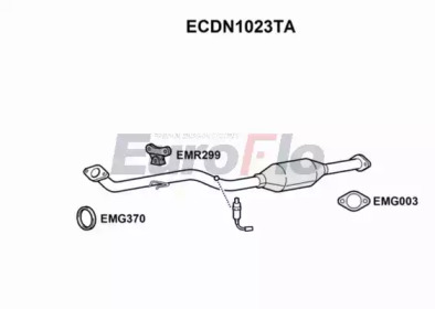 Катализатор (EuroFlo: ECDN1023TA)