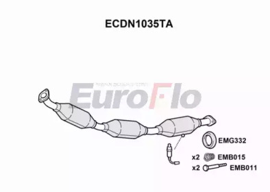 Катализатор (EuroFlo: ECDN1035TA)