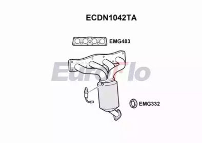 Катализатор (EuroFlo: ECDN1042TA)