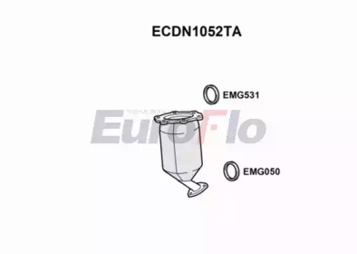 Катализатор (EuroFlo: ECDN1052TA)