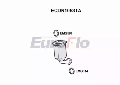 Катализатор (EuroFlo: ECDN1053TA)