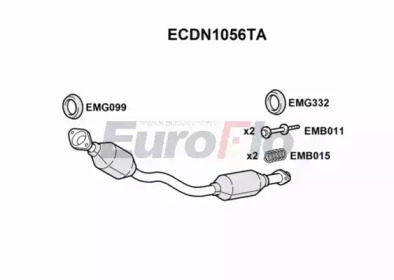 Катализатор (EuroFlo: ECDN1056TA)