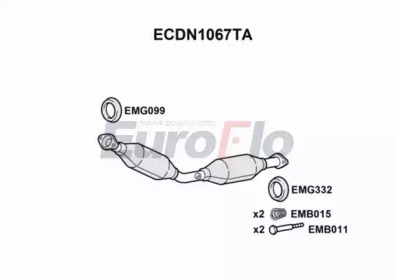 Катализатор (EuroFlo: ECDN1067TA)