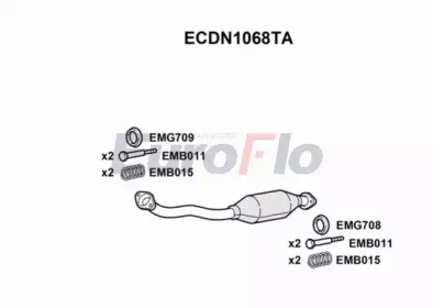 Катализатор (EuroFlo: ECDN1068TA)